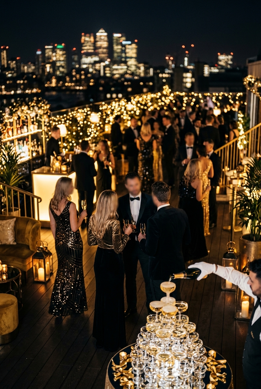 Fabulous exclusive luxury night party